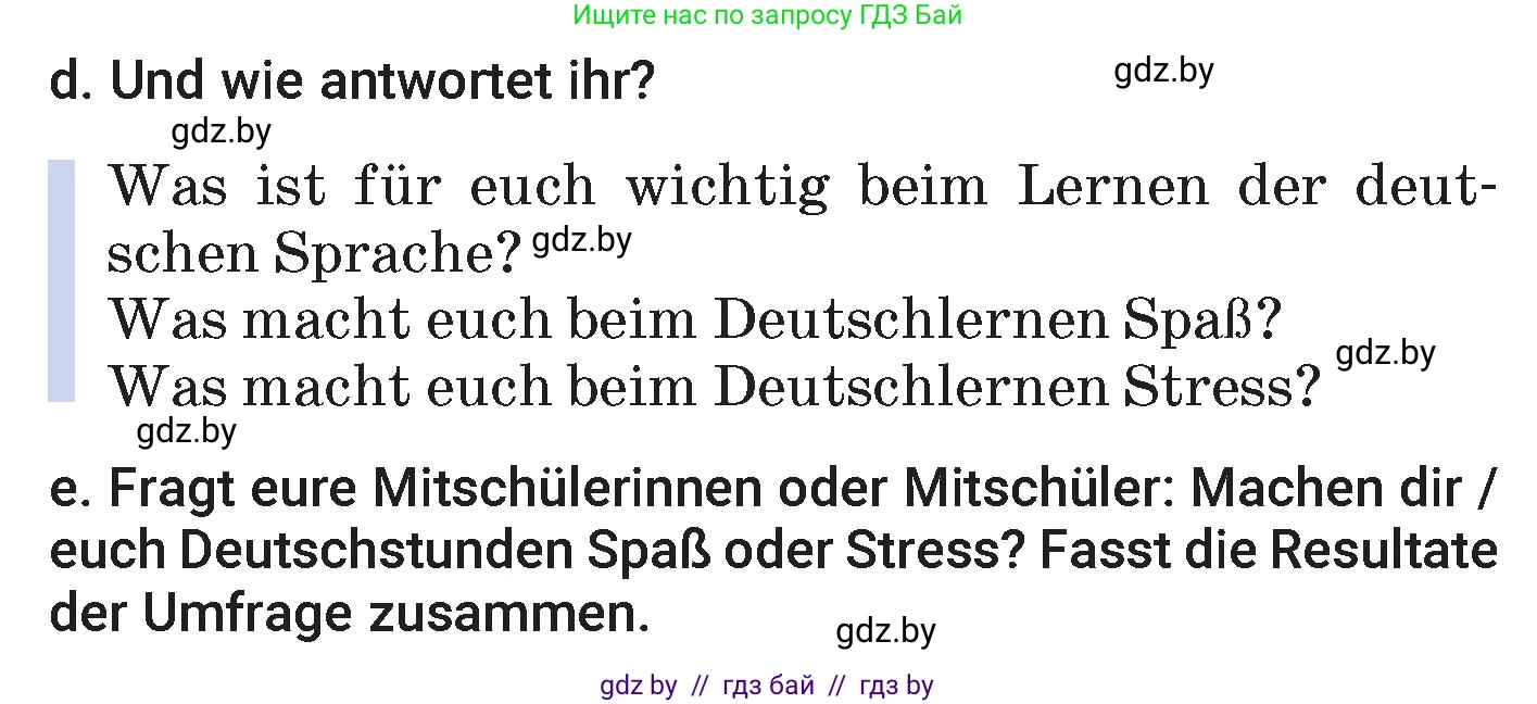 Немецкий язык (Deutsch), 7 класс Учебник (Schülerbuch), авторы: Будько Антонина Филипповна (Budjko Antonina), Урбанович Инна Ювинальевна (Urbanowitsch Ina), издательство Вышэйшая школа, Минск, 2021, страница 28, номер 1, Условие (продолжение 3)