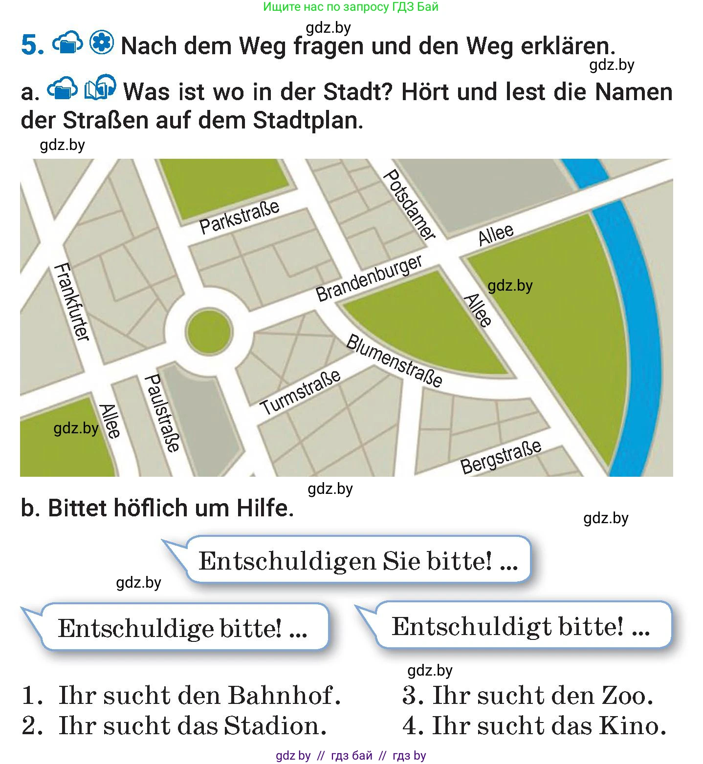 Немецкий язык (Deutsch), 7 класс Учебник (Schülerbuch), авторы: Будько Антонина Филипповна (Budjko Antonina), Урбанович Инна Ювинальевна (Urbanowitsch Ina), издательство Вышэйшая школа, Минск, 2021, страница 141, номер 5, Условие