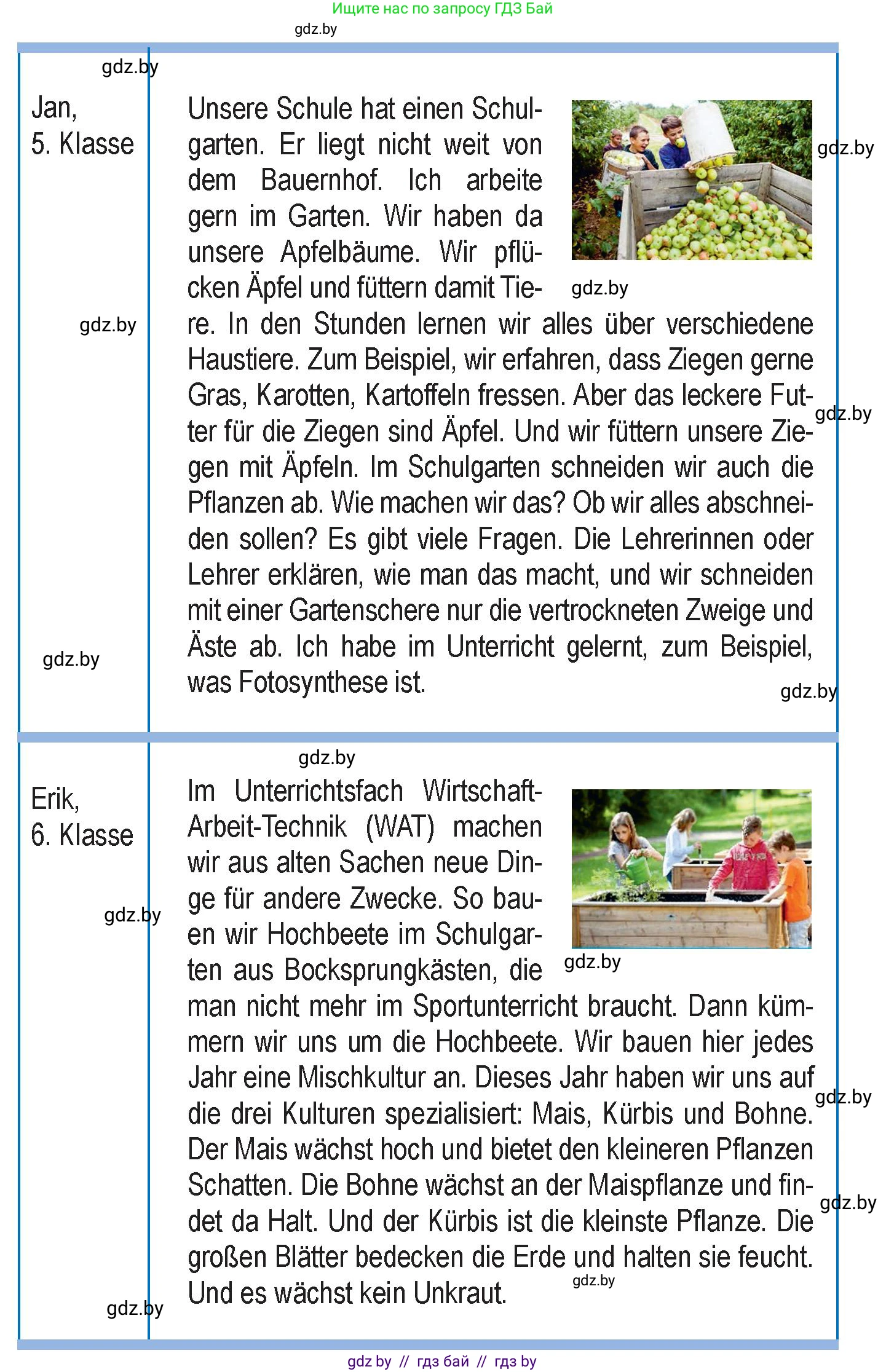 Немецкий язык (Deutsch), 7 класс Учебник (Schülerbuch), авторы: Будько Антонина Филипповна (Budjko Antonina), Урбанович Инна Ювинальевна (Urbanowitsch Ina), издательство Вышэйшая школа, Минск, 2021, страница 161, номер 6, Условие (продолжение 2)