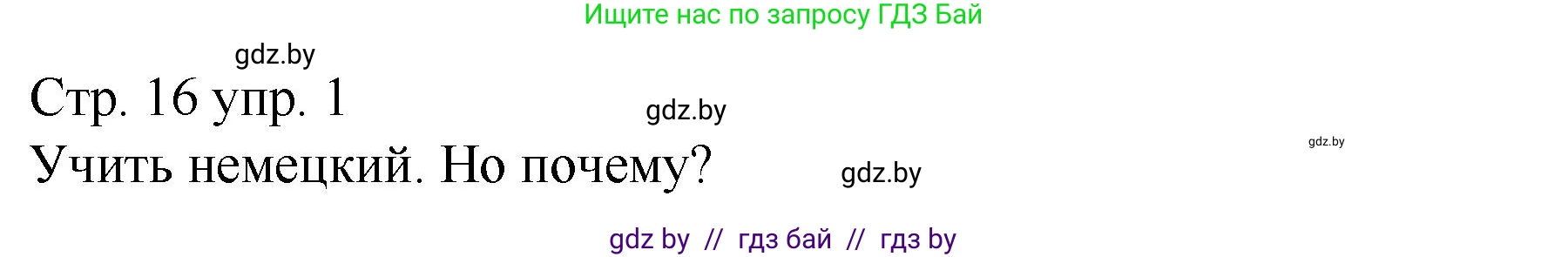 Немецкий язык (Deutsch), 7 класс Учебник (Schülerbuch), авторы: Будько Антонина Филипповна (Budjko Antonina), Урбанович Инна Ювинальевна (Urbanowitsch Ina), издательство Вышэйшая школа, Минск, 2021, страница 16, номер 1, Решение