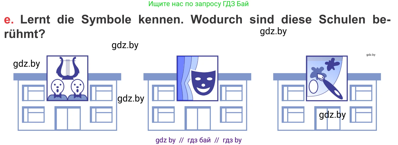 Немецкий язык (Deutsch), 8 класс Учебник (Schülerbuch), авторы: Будько Антонина Филипповна (Budjko Antonina), Урбанович Инна Ювинальевна (Urbanowitsch Ina), издательство Вышэйшая школа, Минск, 2018, страница 15, номер 1e, Условие