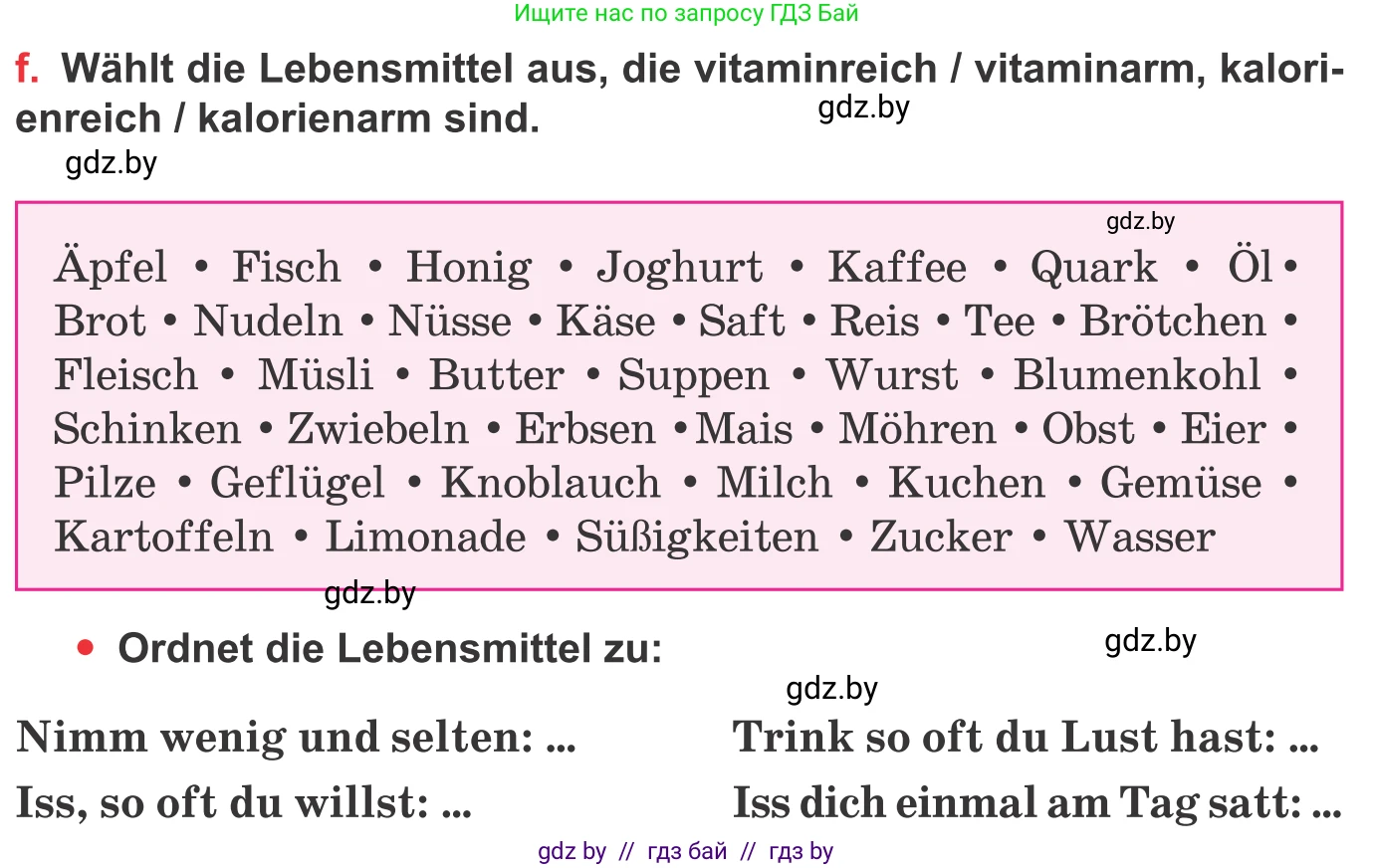 Немецкий язык (Deutsch), 8 класс Учебник (Schülerbuch), авторы: Будько Антонина Филипповна (Budjko Antonina), Урбанович Инна Ювинальевна (Urbanowitsch Ina), издательство Вышэйшая школа, Минск, 2018, страница 220, номер 2f, Условие