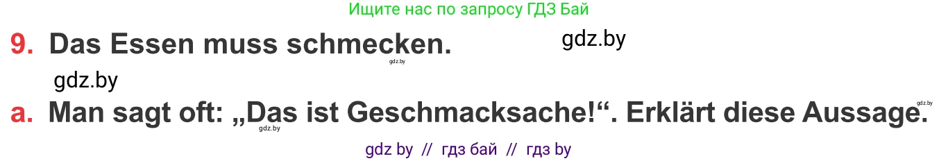 Немецкий язык (Deutsch), 8 класс Учебник (Schülerbuch), авторы: Будько Антонина Филипповна (Budjko Antonina), Урбанович Инна Ювинальевна (Urbanowitsch Ina), издательство Вышэйшая школа, Минск, 2018, страница 225, номер 9a, Условие