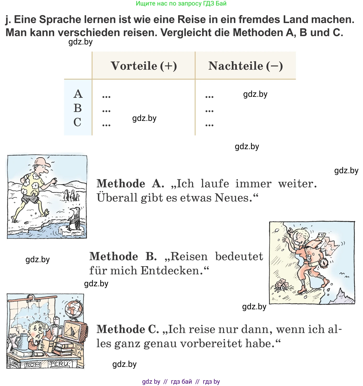 Немецкий язык (Deutsch), 9 класс Учебник (Schülerbuch), авторы: Будько Антонина Филипповна (Budjko Antonina), Урбанович Инна Ювинальевна (Urbanowitsch Ina), издательство Вышэйшая школа, Минск, 2018, серого цвета, страница 21, номер 8j, Условие