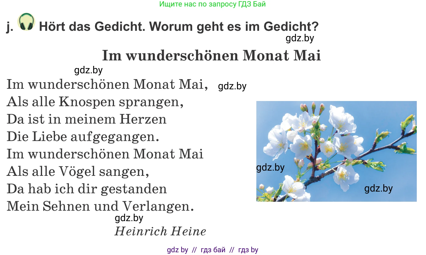 Немецкий язык (Deutsch), 9 класс Учебник (Schülerbuch), авторы: Будько Антонина Филипповна (Budjko Antonina), Урбанович Инна Ювинальевна (Urbanowitsch Ina), издательство Вышэйшая школа, Минск, 2018, серого цвета, страница 64, номер 7j, Условие