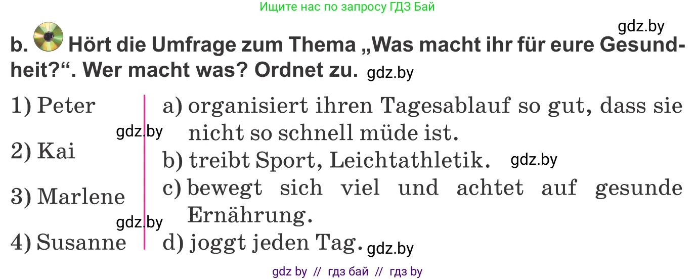 Немецкий язык (Deutsch), 9 класс Учебник (Schülerbuch), авторы: Будько Антонина Филипповна (Budjko Antonina), Урбанович Инна Ювинальевна (Urbanowitsch Ina), издательство Вышэйшая школа, Минск, 2018, серого цвета, страница 99, номер 1b, Условие