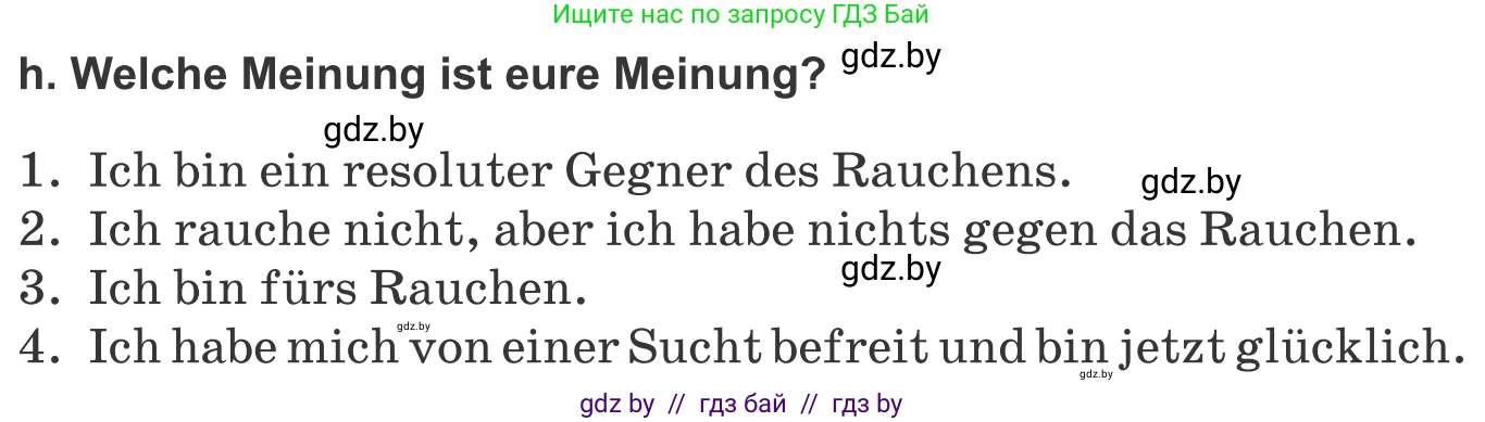 Немецкий язык (Deutsch), 9 класс Учебник (Schülerbuch), авторы: Будько Антонина Филипповна (Budjko Antonina), Урбанович Инна Ювинальевна (Urbanowitsch Ina), издательство Вышэйшая школа, Минск, 2018, серого цвета, страница 114, номер 2h, Условие