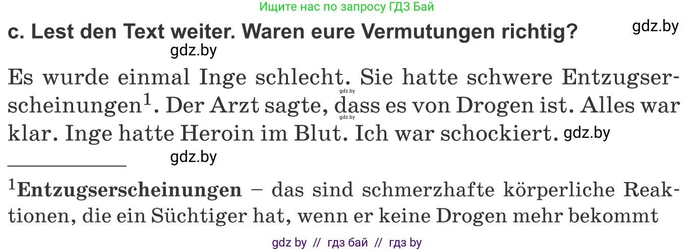 Немецкий язык (Deutsch), 9 класс Учебник (Schülerbuch), авторы: Будько Антонина Филипповна (Budjko Antonina), Урбанович Инна Ювинальевна (Urbanowitsch Ina), издательство Вышэйшая школа, Минск, 2018, серого цвета, страница 123, номер 2c, Условие