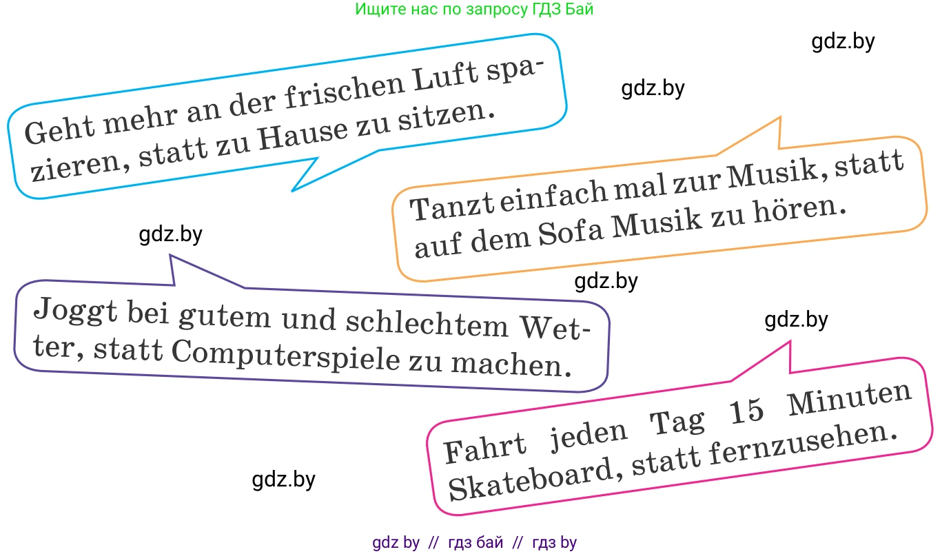Немецкий язык (Deutsch), 9 класс Учебник (Schülerbuch), авторы: Будько Антонина Филипповна (Budjko Antonina), Урбанович Инна Ювинальевна (Urbanowitsch Ina), издательство Вышэйшая школа, Минск, 2018, серого цвета, страница 129, номер 21, Условие (продолжение 2)