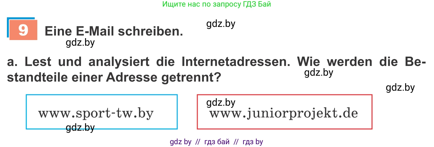 Немецкий язык (Deutsch), 9 класс Учебник (Schülerbuch), авторы: Будько Антонина Филипповна (Budjko Antonina), Урбанович Инна Ювинальевна (Urbanowitsch Ina), издательство Вышэйшая школа, Минск, 2018, серого цвета, страница 200, номер 9a, Условие