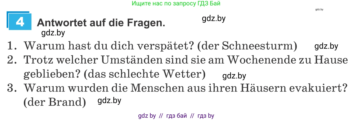 Немецкий язык (Deutsch), 9 класс Учебник (Schülerbuch), авторы: Будько Антонина Филипповна (Budjko Antonina), Урбанович Инна Ювинальевна (Urbanowitsch Ina), издательство Вышэйшая школа, Минск, 2018, серого цвета, страница 244, номер 4, Условие
