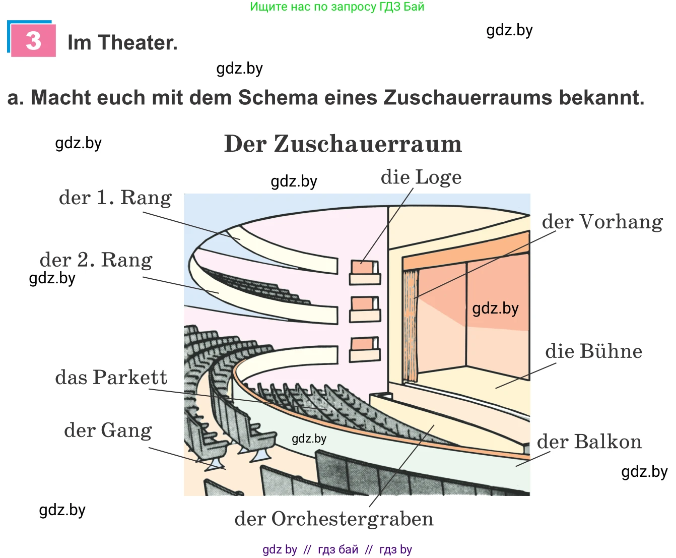 Немецкий язык (Deutsch), 9 класс Учебник (Schülerbuch), авторы: Будько Антонина Филипповна (Budjko Antonina), Урбанович Инна Ювинальевна (Urbanowitsch Ina), издательство Вышэйшая школа, Минск, 2018, серого цвета, страница 268, номер 3a, Условие