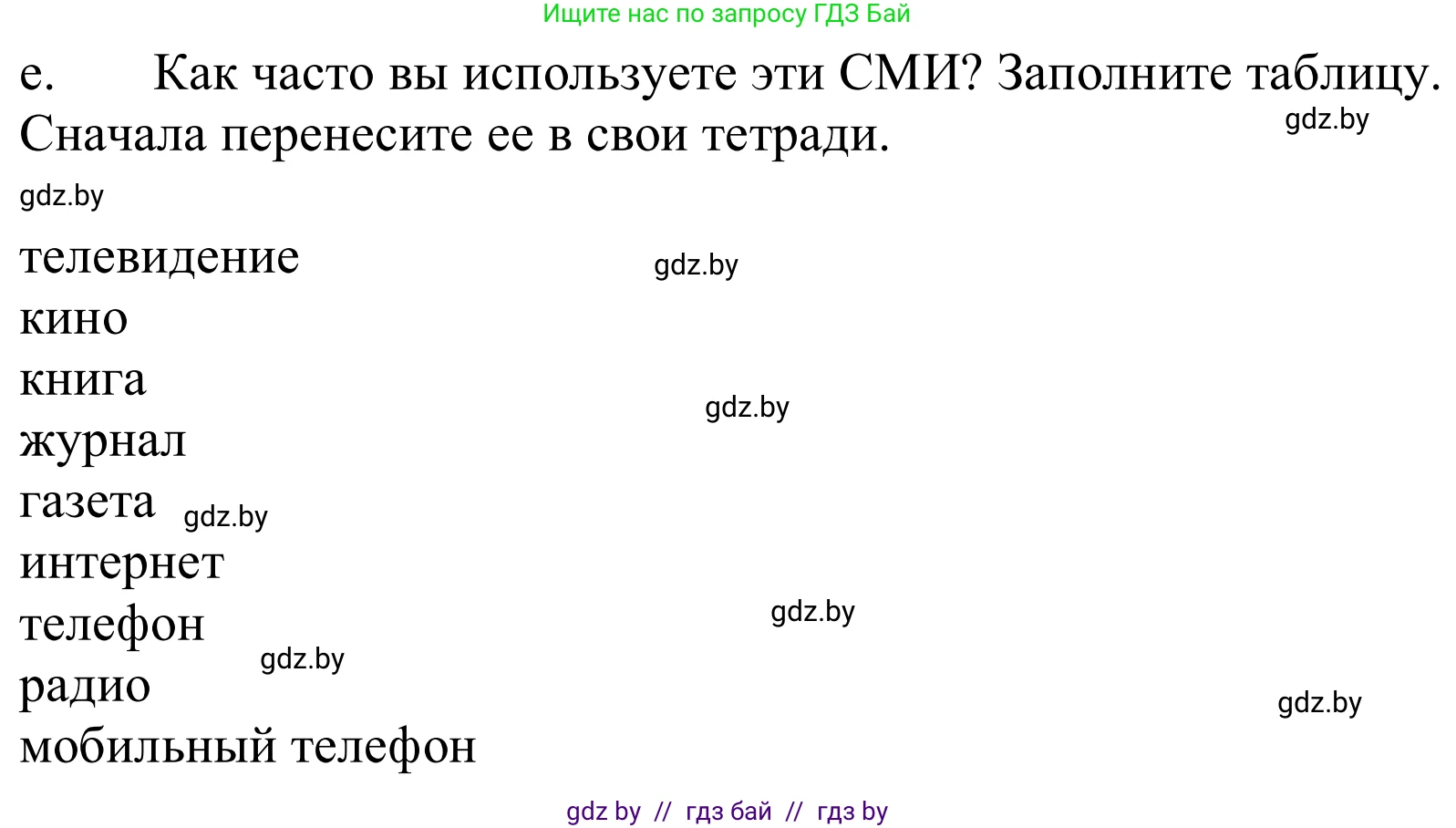 Немецкий язык (Deutsch), 9 класс Учебник (Schülerbuch), авторы: Будько Антонина Филипповна (Budjko Antonina), Урбанович Инна Ювинальевна (Urbanowitsch Ina), издательство Вышэйшая школа, Минск, 2018, серого цвета, страница 174, номер 3e, Решение