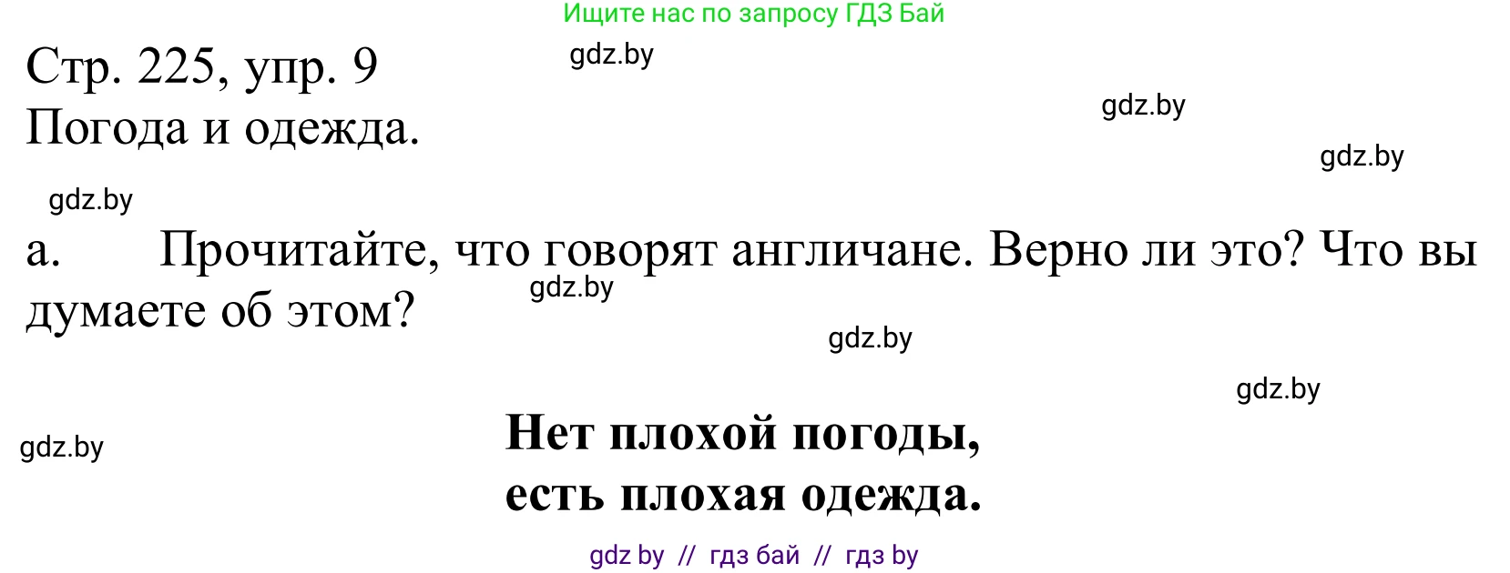 Немецкий язык (Deutsch), 9 класс Учебник (Schülerbuch), авторы: Будько Антонина Филипповна (Budjko Antonina), Урбанович Инна Ювинальевна (Urbanowitsch Ina), издательство Вышэйшая школа, Минск, 2018, серого цвета, страница 225, номер 9a, Решение