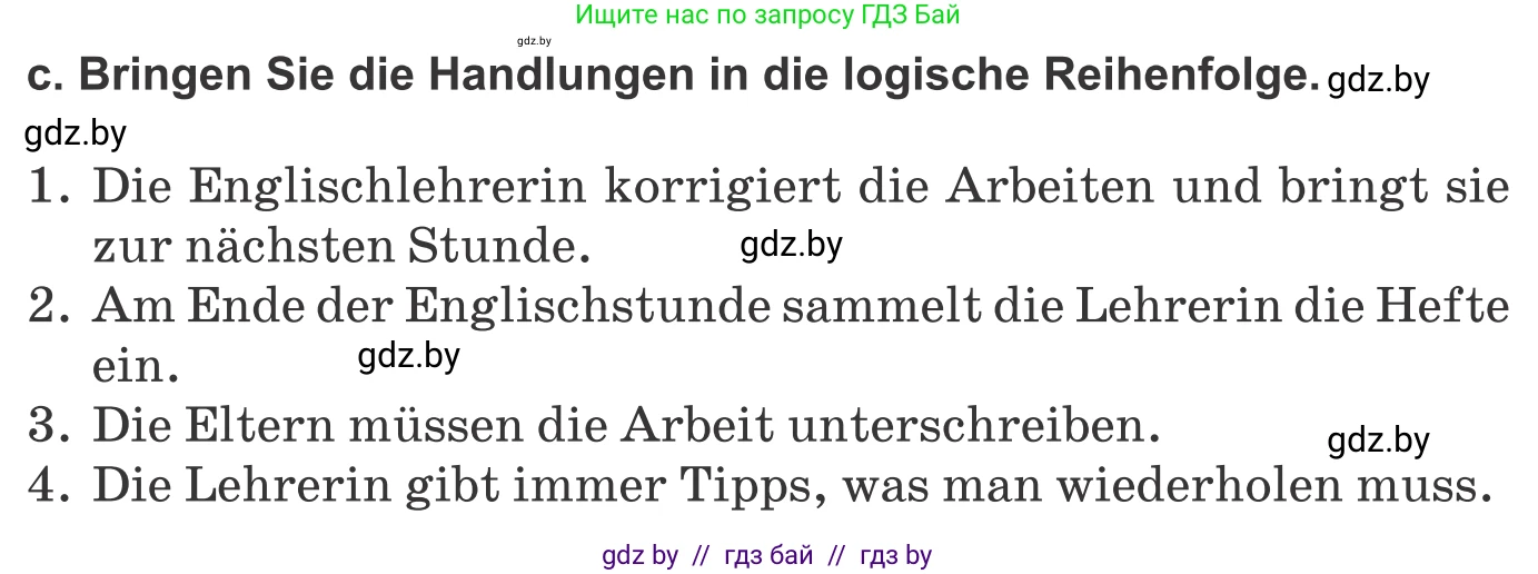 Немецкий язык (Deutsch), 10 класс Учебник (Schülerbuch), авторы: Будько Антонина Филипповна (Budjko Antonina), Урбанович Инна Ювинальевна (Urbanowitsch Ina), издательство Вышэйшая школа, Минск, 2018, оранжевого цвета, страница 67, номер 2c, Условие