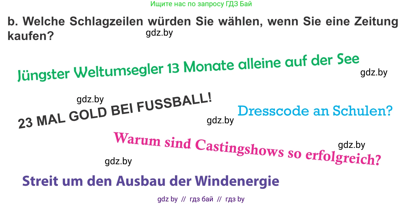Немецкий язык (Deutsch), 10 класс Учебник (Schülerbuch), авторы: Будько Антонина Филипповна (Budjko Antonina), Урбанович Инна Ювинальевна (Urbanowitsch Ina), издательство Вышэйшая школа, Минск, 2018, оранжевого цвета, страница 96, номер 4b, Условие