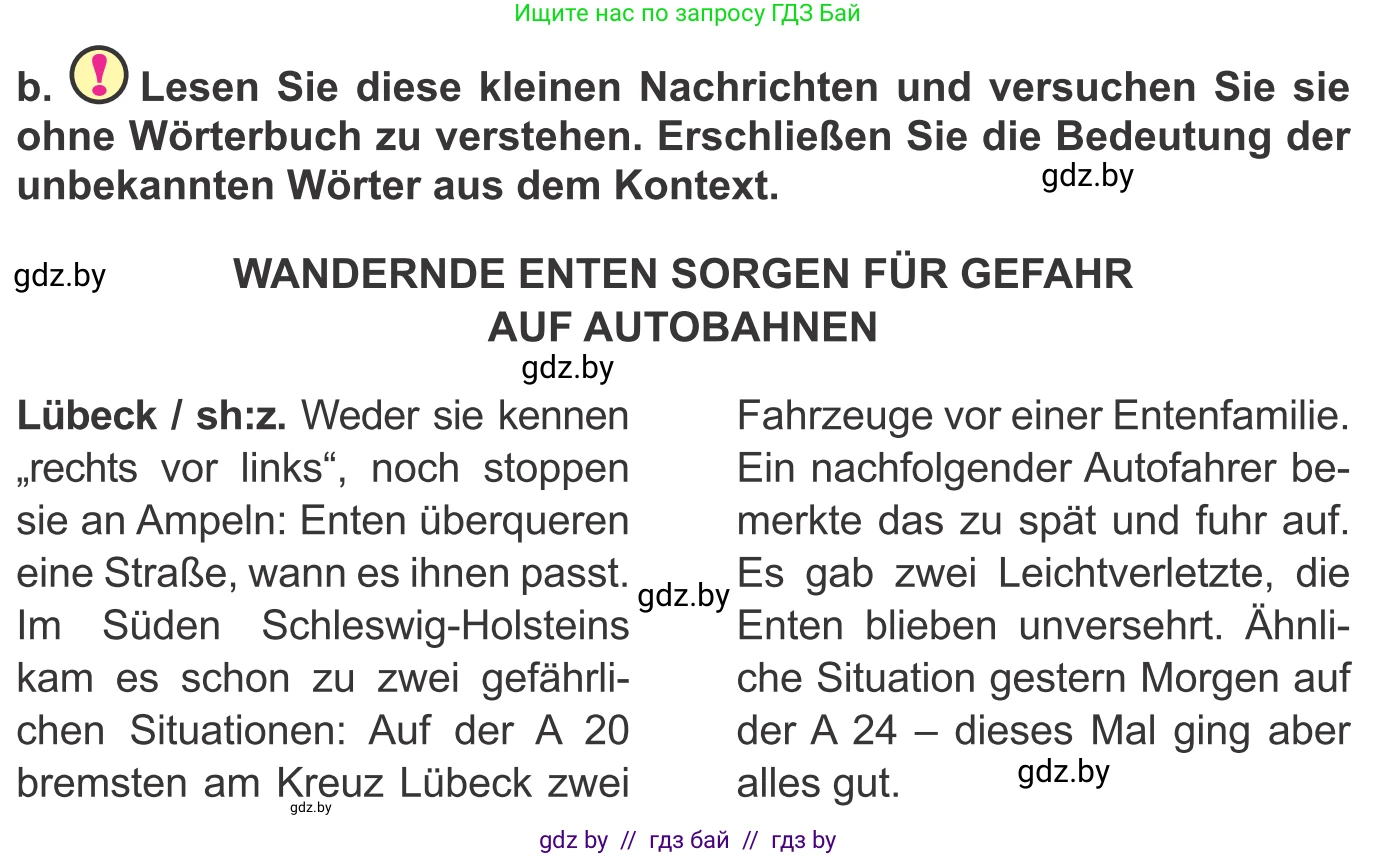 Немецкий язык (Deutsch), 10 класс Учебник (Schülerbuch), авторы: Будько Антонина Филипповна (Budjko Antonina), Урбанович Инна Ювинальевна (Urbanowitsch Ina), издательство Вышэйшая школа, Минск, 2018, оранжевого цвета, страница 106, номер 3b, Условие