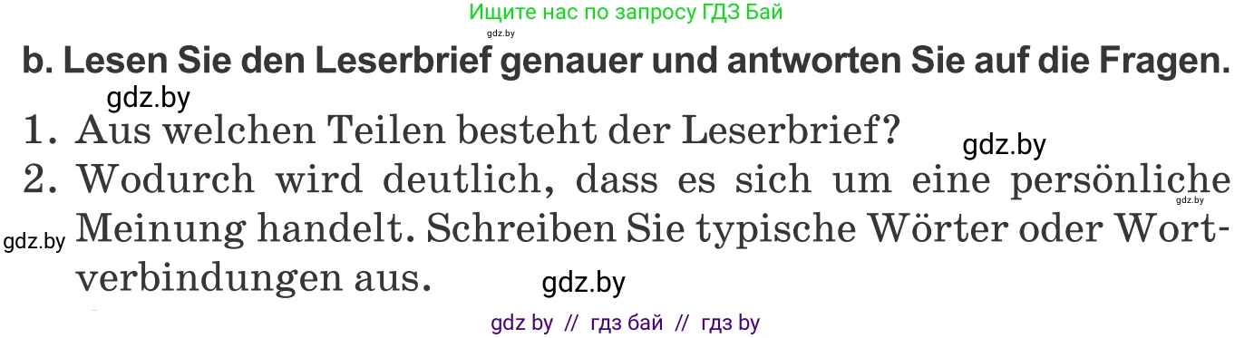 Немецкий язык (Deutsch), 10 класс Учебник (Schülerbuch), авторы: Будько Антонина Филипповна (Budjko Antonina), Урбанович Инна Ювинальевна (Urbanowitsch Ina), издательство Вышэйшая школа, Минск, 2018, оранжевого цвета, страница 111, номер 6b, Условие