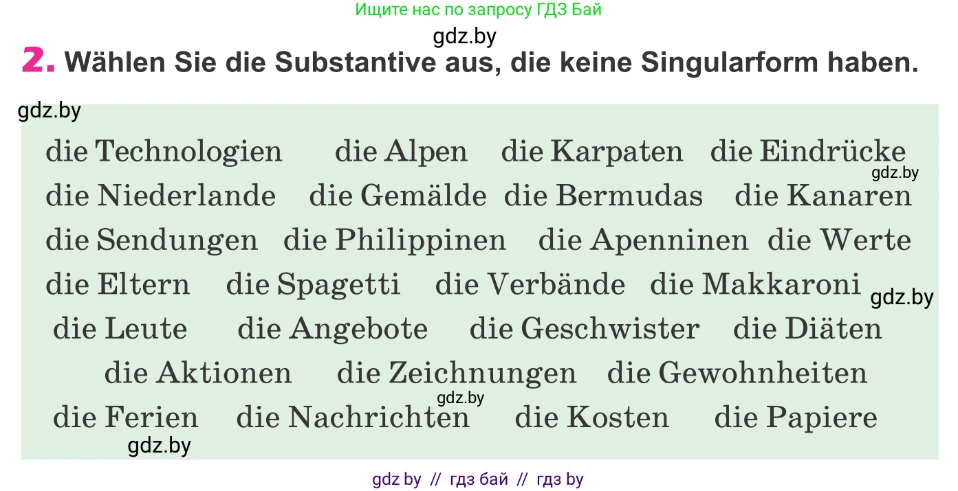 Немецкий язык (Deutsch), 10 класс Учебник (Schülerbuch), авторы: Будько Антонина Филипповна (Budjko Antonina), Урбанович Инна Ювинальевна (Urbanowitsch Ina), издательство Вышэйшая школа, Минск, 2018, оранжевого цвета, страница 283, номер 2, Условие