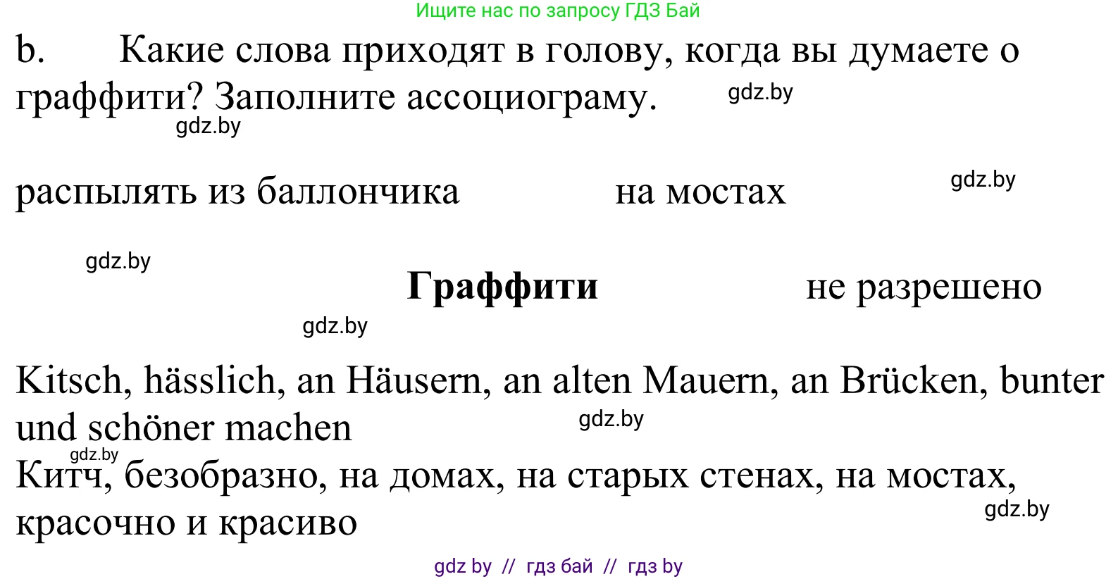 Немецкий язык (Deutsch), 10 класс Учебник (Schülerbuch), авторы: Будько Антонина Филипповна (Budjko Antonina), Урбанович Инна Ювинальевна (Urbanowitsch Ina), издательство Вышэйшая школа, Минск, 2018, оранжевого цвета, страница 172, номер 6b, Решение