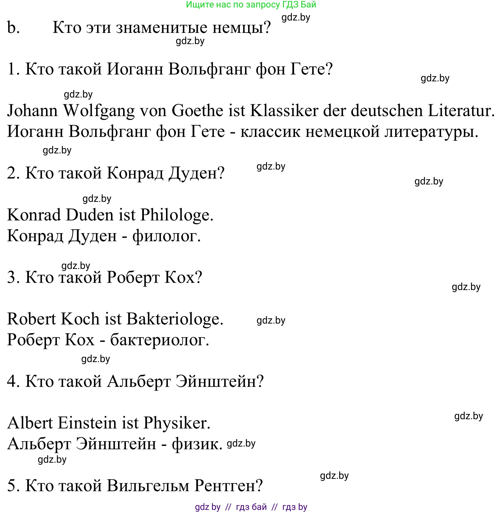 Немецкий язык (Deutsch), 10 класс Учебник (Schülerbuch), авторы: Будько Антонина Филипповна (Budjko Antonina), Урбанович Инна Ювинальевна (Urbanowitsch Ina), издательство Вышэйшая школа, Минск, 2018, оранжевого цвета, страница 266, номер 3b, Решение