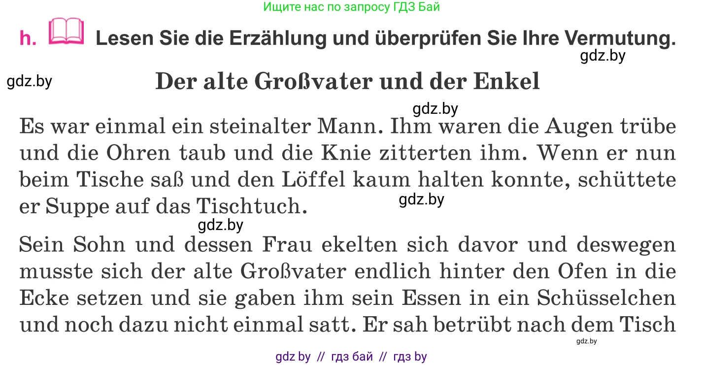 Немецкий язык (Deutsch), 11 класс Учебник (Schülerbuch), авторы: Будько Антонина Филипповна (Budjko Antonina), Урбанович Инна Ювинальевна (Urbanowitsch Ina), издательство Вышэйшая школа, Минск, 2019, бирюзового цвета, страница 76, номер 9h, Условие