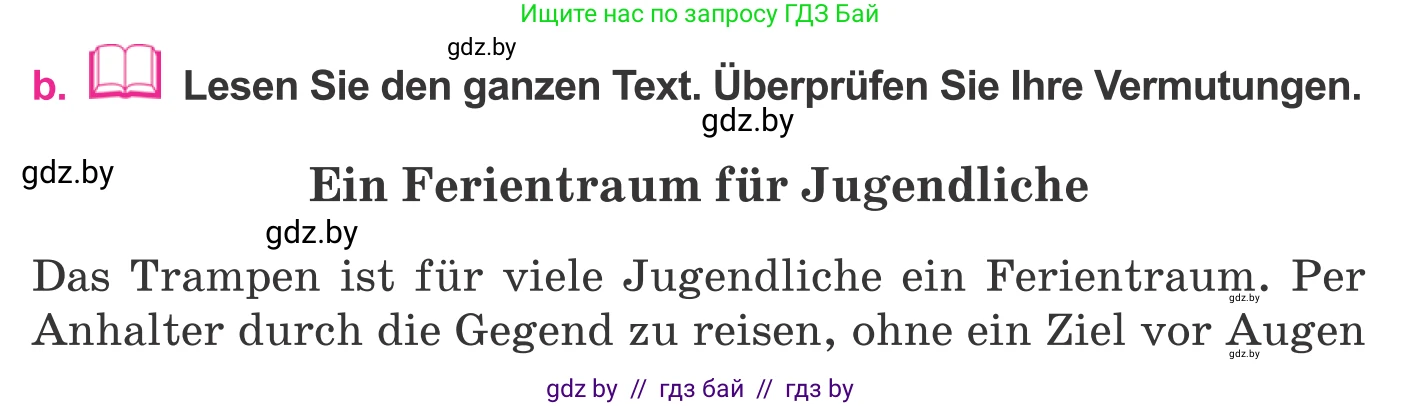 Немецкий язык (Deutsch), 11 класс Учебник (Schülerbuch), авторы: Будько Антонина Филипповна (Budjko Antonina), Урбанович Инна Ювинальевна (Urbanowitsch Ina), издательство Вышэйшая школа, Минск, 2019, бирюзового цвета, страница 113, номер 6b, Условие