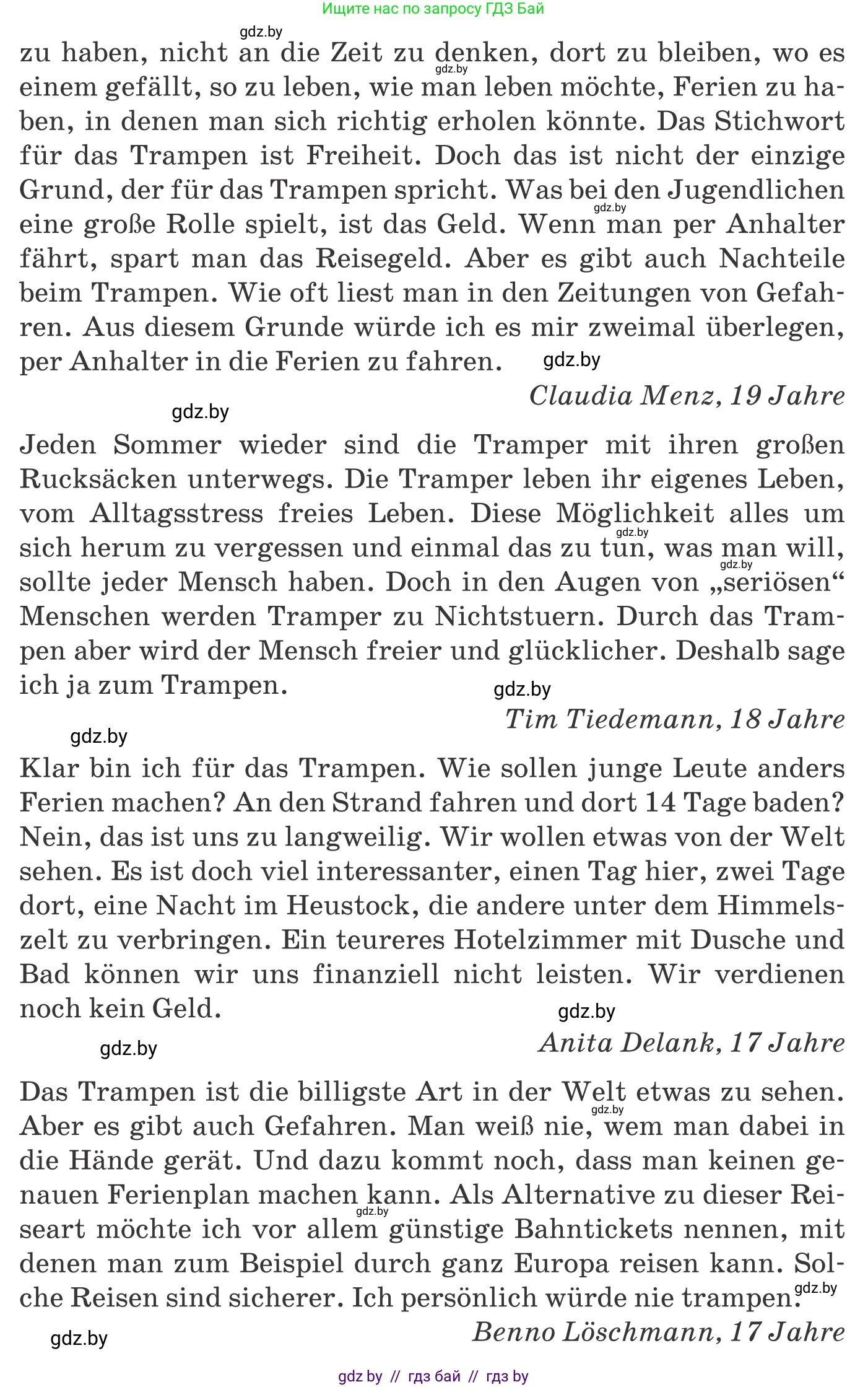 Немецкий язык (Deutsch), 11 класс Учебник (Schülerbuch), авторы: Будько Антонина Филипповна (Budjko Antonina), Урбанович Инна Ювинальевна (Urbanowitsch Ina), издательство Вышэйшая школа, Минск, 2019, бирюзового цвета, страница 113, номер 6b, Условие (продолжение 2)