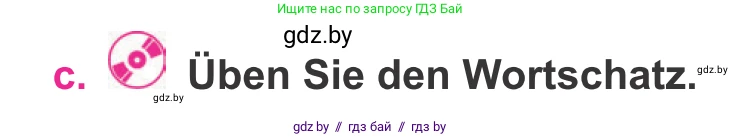 Немецкий язык (Deutsch), 11 класс Учебник (Schülerbuch), авторы: Будько Антонина Филипповна (Budjko Antonina), Урбанович Инна Ювинальевна (Urbanowitsch Ina), издательство Вышэйшая школа, Минск, 2019, бирюзового цвета, страница 121, номер 3c, Условие