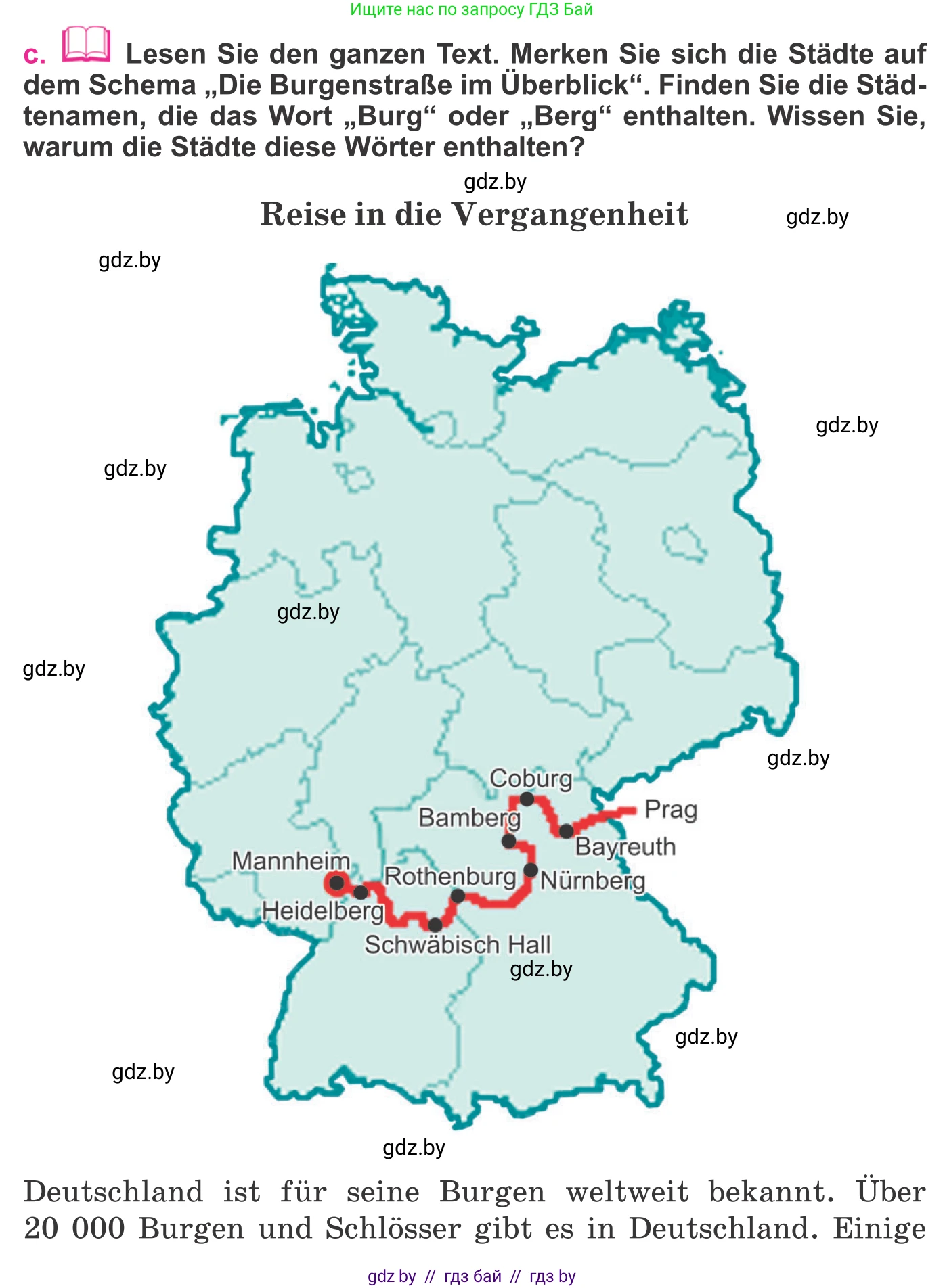 Немецкий язык (Deutsch), 11 класс Учебник (Schülerbuch), авторы: Будько Антонина Филипповна (Budjko Antonina), Урбанович Инна Ювинальевна (Urbanowitsch Ina), издательство Вышэйшая школа, Минск, 2019, бирюзового цвета, страница 140, номер 4c, Условие