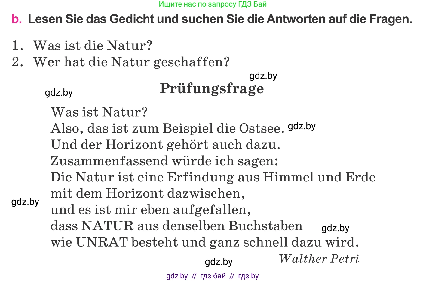 Немецкий язык (Deutsch), 11 класс Учебник (Schülerbuch), авторы: Будько Антонина Филипповна (Budjko Antonina), Урбанович Инна Ювинальевна (Urbanowitsch Ina), издательство Вышэйшая школа, Минск, 2019, бирюзового цвета, страница 157, номер 1b, Условие