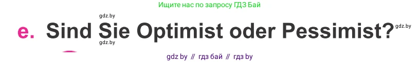 Немецкий язык (Deutsch), 11 класс Учебник (Schülerbuch), авторы: Будько Антонина Филипповна (Budjko Antonina), Урбанович Инна Ювинальевна (Urbanowitsch Ina), издательство Вышэйшая школа, Минск, 2019, бирюзового цвета, страница 169, номер 2e, Условие