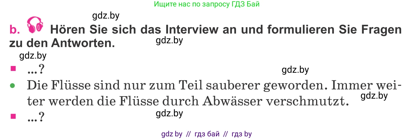 Немецкий язык (Deutsch), 11 класс Учебник (Schülerbuch), авторы: Будько Антонина Филипповна (Budjko Antonina), Урбанович Инна Ювинальевна (Urbanowitsch Ina), издательство Вышэйшая школа, Минск, 2019, бирюзового цвета, страница 171, номер 6b, Условие