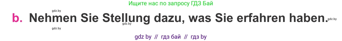 Немецкий язык (Deutsch), 11 класс Учебник (Schülerbuch), авторы: Будько Антонина Филипповна (Budjko Antonina), Урбанович Инна Ювинальевна (Urbanowitsch Ina), издательство Вышэйшая школа, Минск, 2019, бирюзового цвета, страница 175, номер 8b, Условие