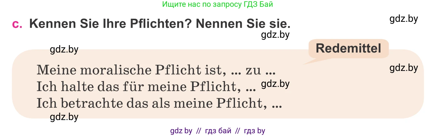 Немецкий язык (Deutsch), 11 класс Учебник (Schülerbuch), авторы: Будько Антонина Филипповна (Budjko Antonina), Урбанович Инна Ювинальевна (Urbanowitsch Ina), издательство Вышэйшая школа, Минск, 2019, бирюзового цвета, страница 213, номер 8c, Условие