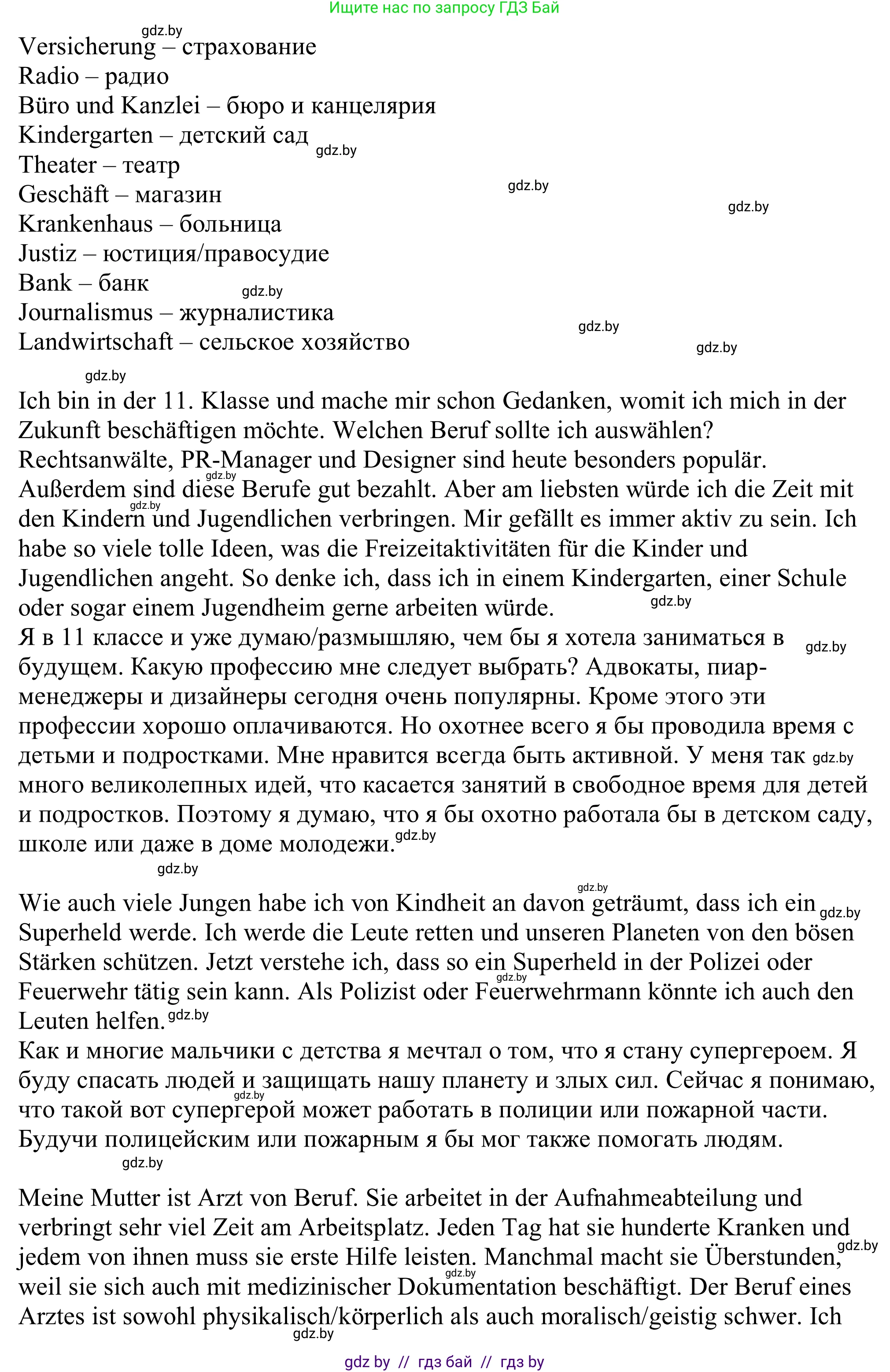 Немецкий язык (Deutsch), 11 класс Учебник (Schülerbuch), авторы: Будько Антонина Филипповна (Budjko Antonina), Урбанович Инна Ювинальевна (Urbanowitsch Ina), издательство Вышэйшая школа, Минск, 2019, бирюзового цвета, страница 12, номер 6b, Решение (продолжение 2)