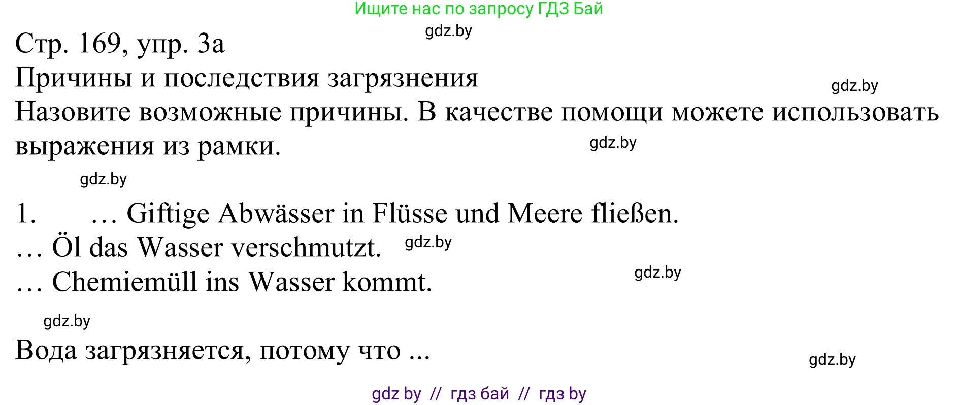 Немецкий язык (Deutsch), 11 класс Учебник (Schülerbuch), авторы: Будько Антонина Филипповна (Budjko Antonina), Урбанович Инна Ювинальевна (Urbanowitsch Ina), издательство Вышэйшая школа, Минск, 2019, бирюзового цвета, страница 169, номер 3a, Решение