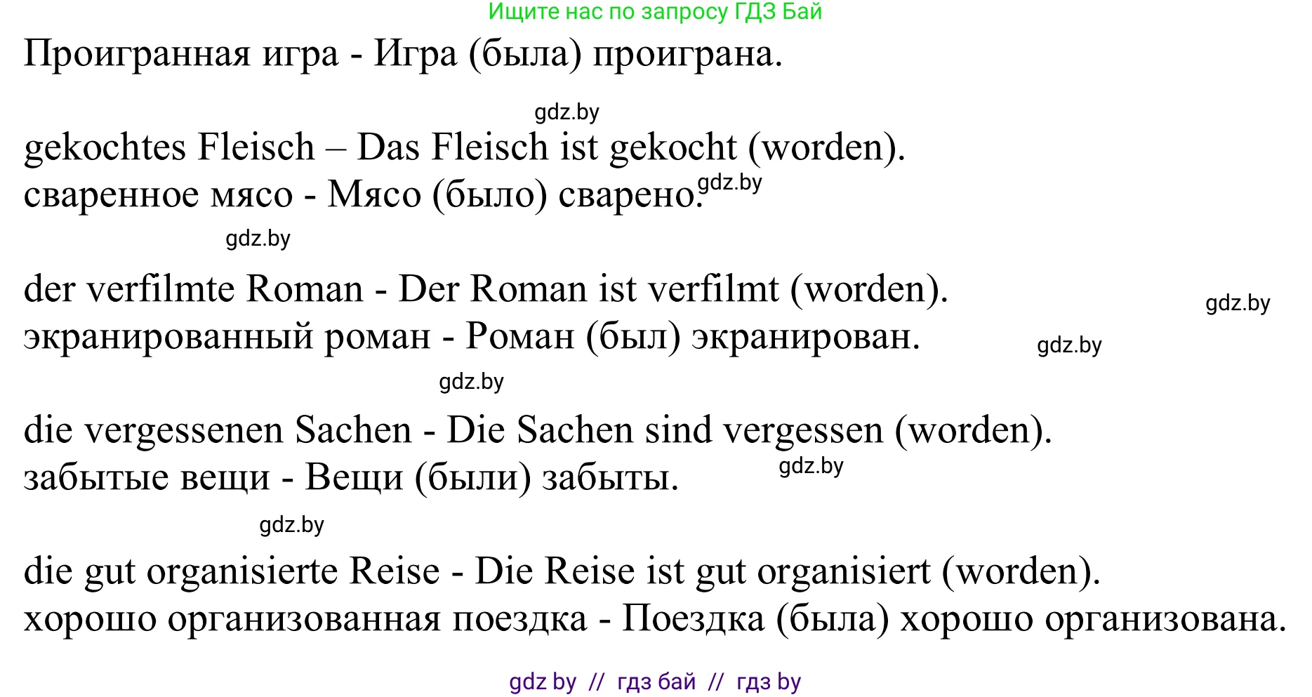 Немецкий язык (Deutsch), 11 класс Учебник (Schülerbuch), авторы: Будько Антонина Филипповна (Budjko Antonina), Урбанович Инна Ювинальевна (Urbanowitsch Ina), издательство Вышэйшая школа, Минск, 2019, бирюзового цвета, страница 329, номер 3, Решение (продолжение 2)