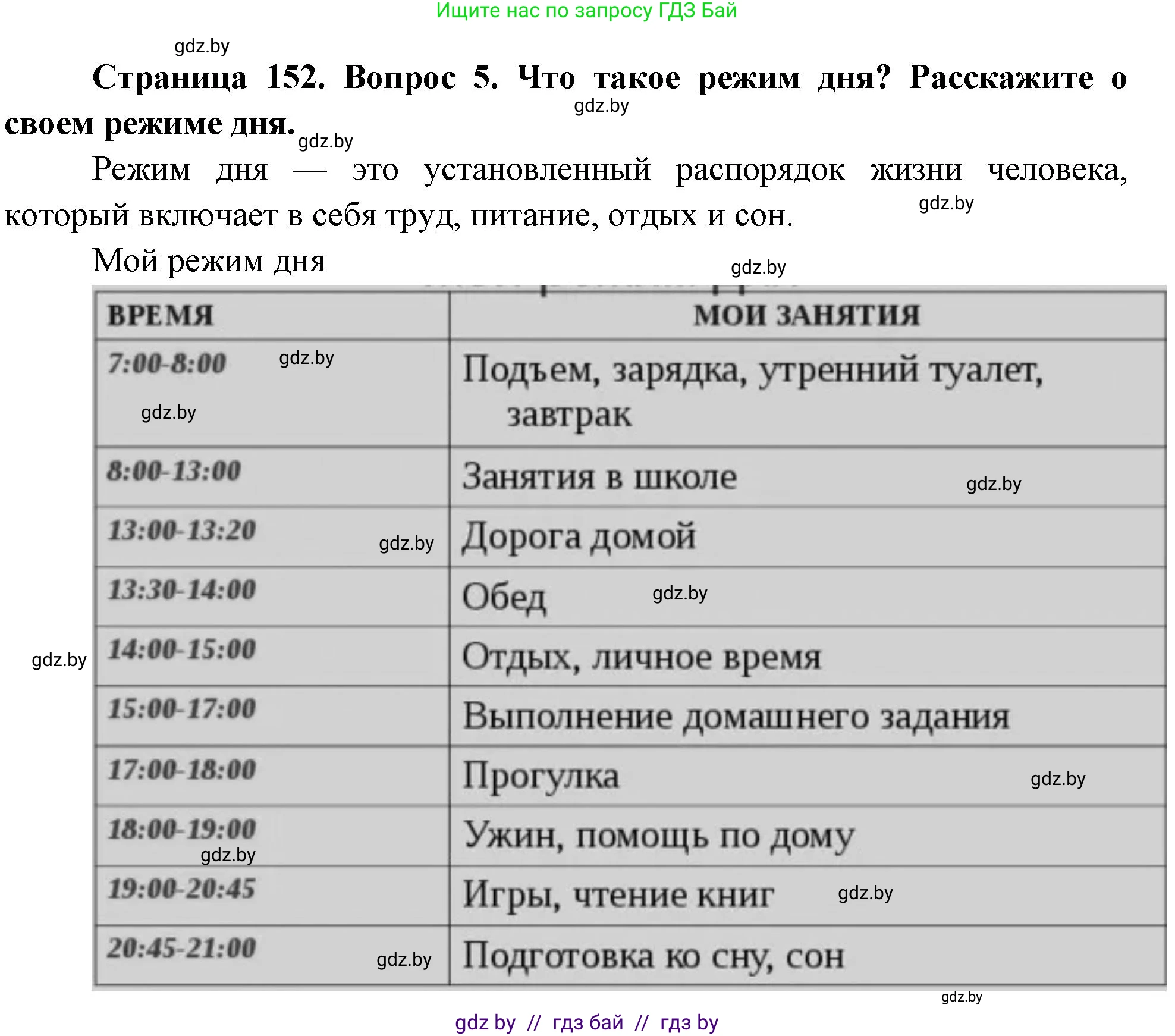 Обж, 5-6 класс Учебник, автор: Фатин Сергей Брониславович, издательство Адукацыя i выхаванне, Минск, красного цвета, страница 152, номер 5, Решение