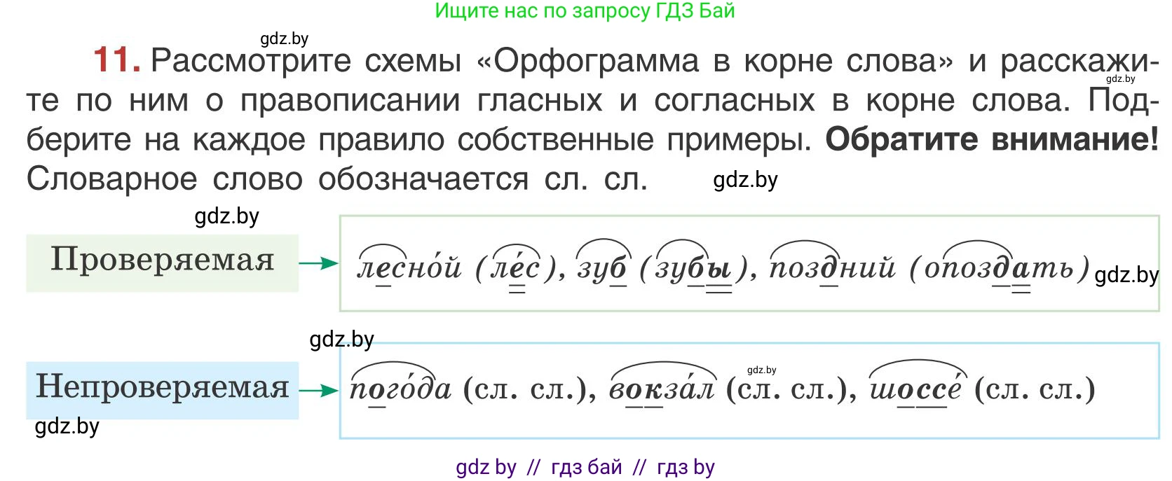 Русский язык, 5 класс Учебник, авторы: Мурина Лариса Александровна, Игнатович Татьяна Владимировна, Жадейко Жанна Фёдоровна, издательство Академия образования, Минск, 2025, голубого цвета, Часть 1, страница 13, номер 11, Условие