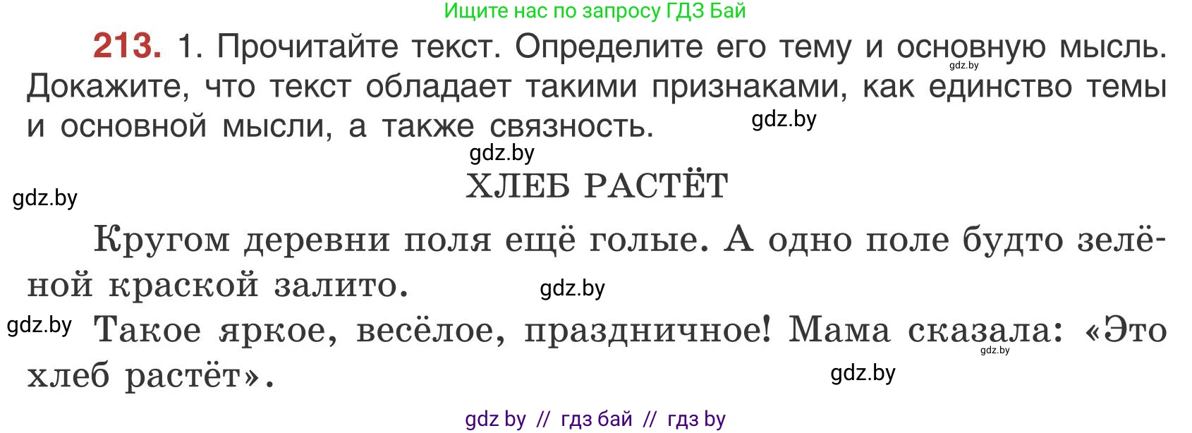 Русский язык, 5 класс Учебник, авторы: Мурина Лариса Александровна, Игнатович Татьяна Владимировна, Жадейко Жанна Фёдоровна, издательство Академия образования, Минск, 2025, голубого цвета, Часть 1, страница 121, номер 213, Условие