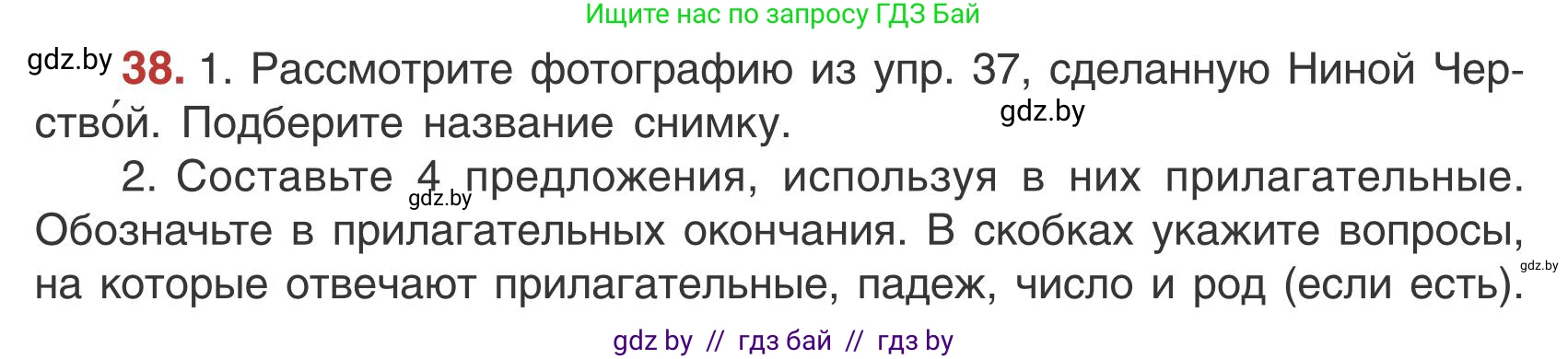 Русский язык, 5 класс Учебник, авторы: Мурина Лариса Александровна, Игнатович Татьяна Владимировна, Жадейко Жанна Фёдоровна, издательство Академия образования, Минск, 2025, голубого цвета, Часть 1, страница 27, номер 38, Условие