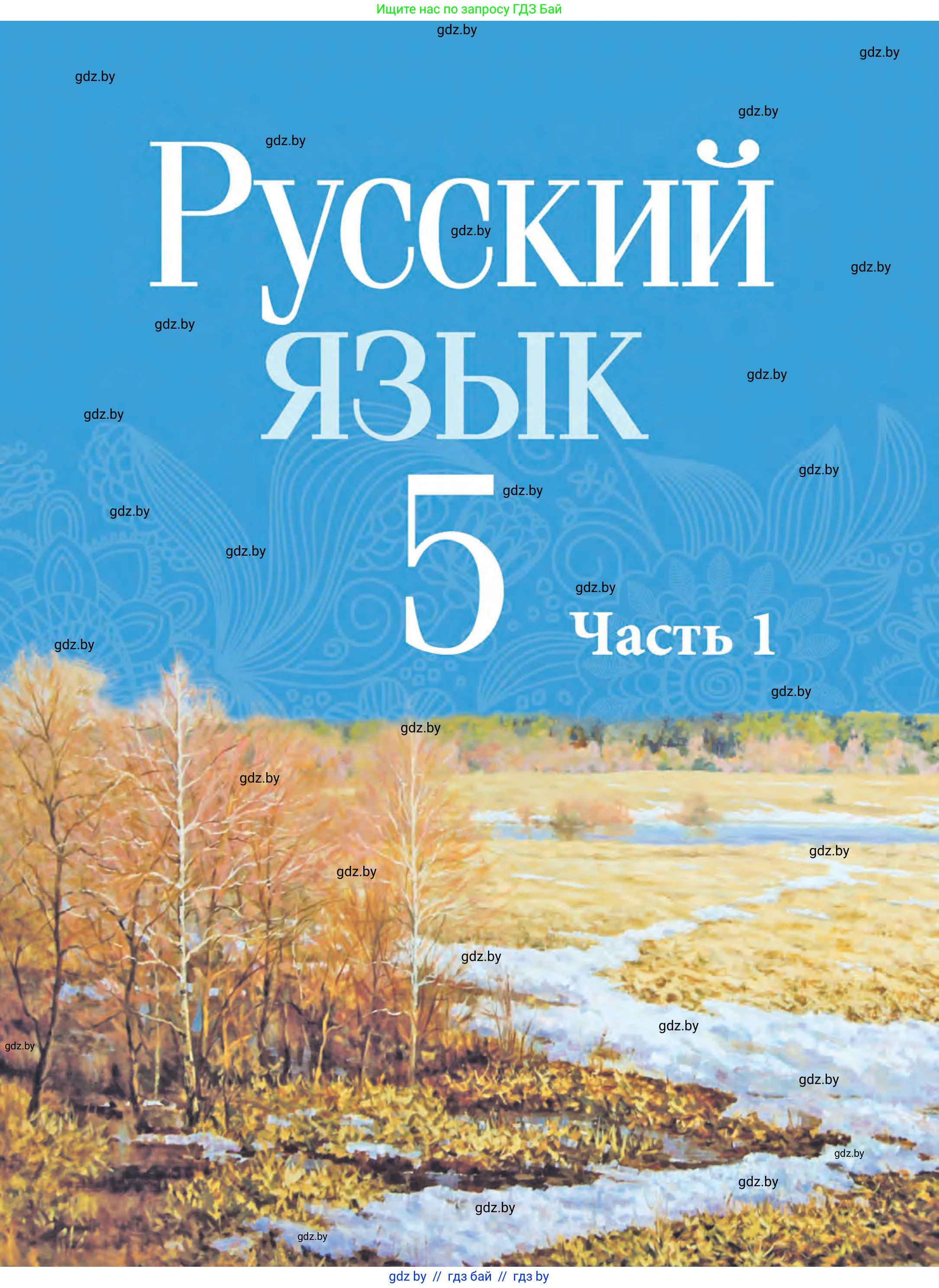 Русский язык, 5 класс Учебник, авторы: Мурина Лариса Александровна, Игнатович Татьяна Владимировна, Жадейко Жанна Фёдоровна, издательство Академия образования, Минск, 2025, голубого цвета, 