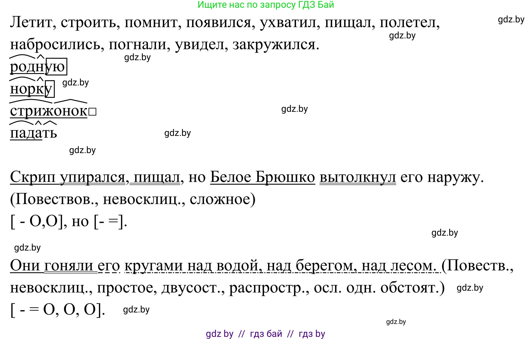 Русский язык, 5 класс Учебник, авторы: Мурина Лариса Александровна, Игнатович Татьяна Владимировна, Жадейко Жанна Фёдоровна, издательство Академия образования, Минск, 2025, голубого цвета, Часть 1, страница 129, номер 222, Решение (продолжение 2)