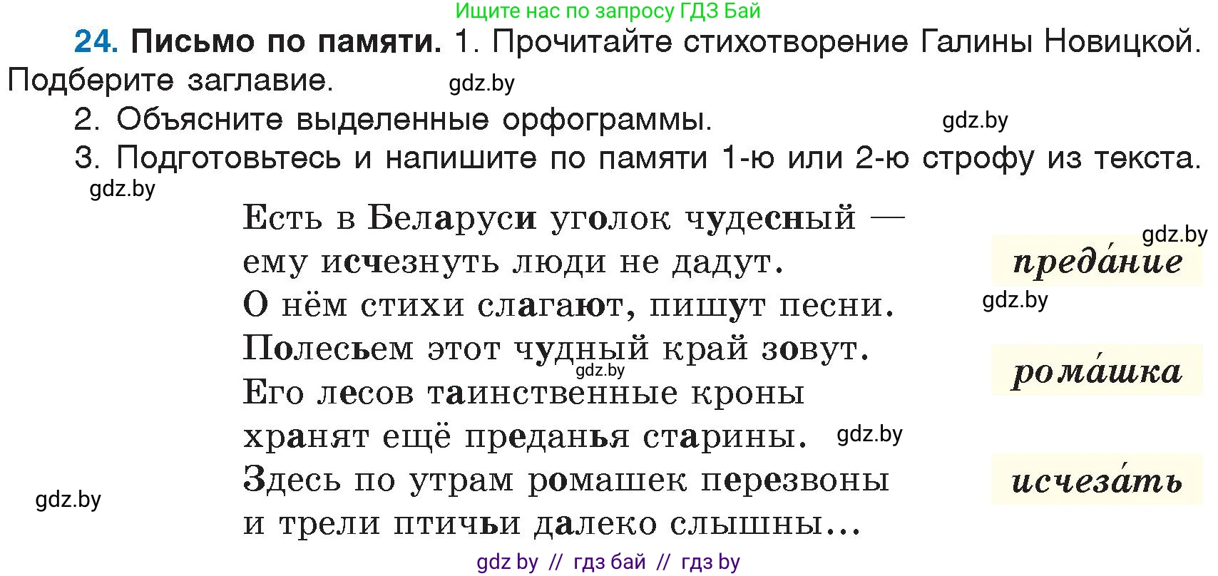 Русский язык, 6 класс Учебник, авторы: Мурина Лариса Александровна, Игнатович Татьяна Владимировна, Жадейко Жанна Фёдоровна, издательство Национальный институт образования, Минск, 2020, страница 17, номер 24, Условие
