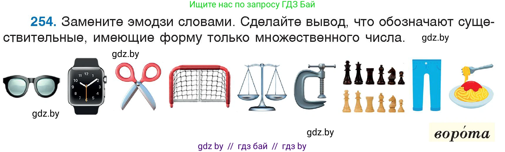 Русский язык, 6 класс Учебник, авторы: Мурина Лариса Александровна, Игнатович Татьяна Владимировна, Жадейко Жанна Фёдоровна, издательство Национальный институт образования, Минск, 2020, страница 121, номер 254, Условие