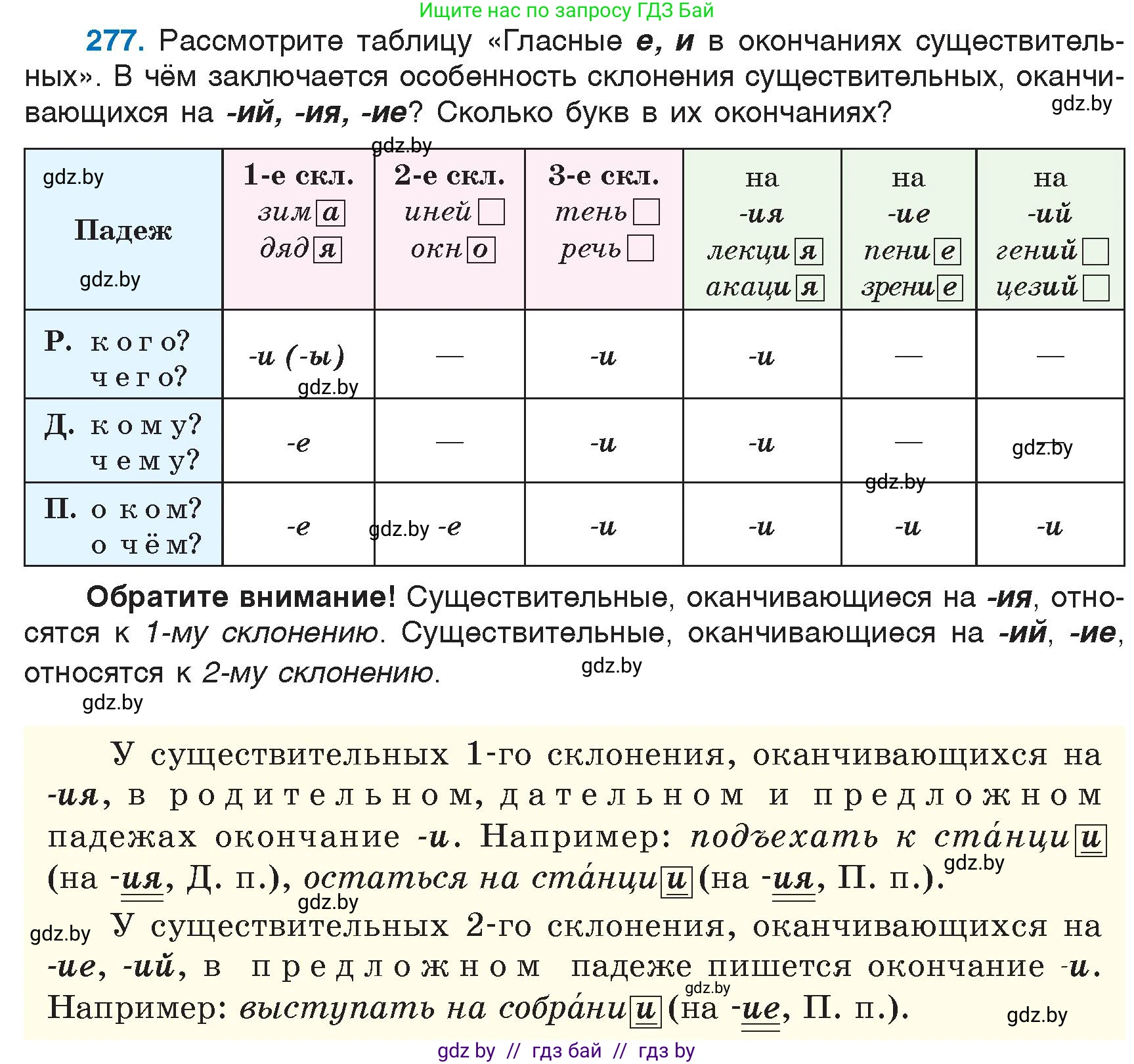 Русский язык, 6 класс Учебник, авторы: Мурина Лариса Александровна, Игнатович Татьяна Владимировна, Жадейко Жанна Фёдоровна, издательство Национальный институт образования, Минск, 2020, страница 132, номер 277, Условие