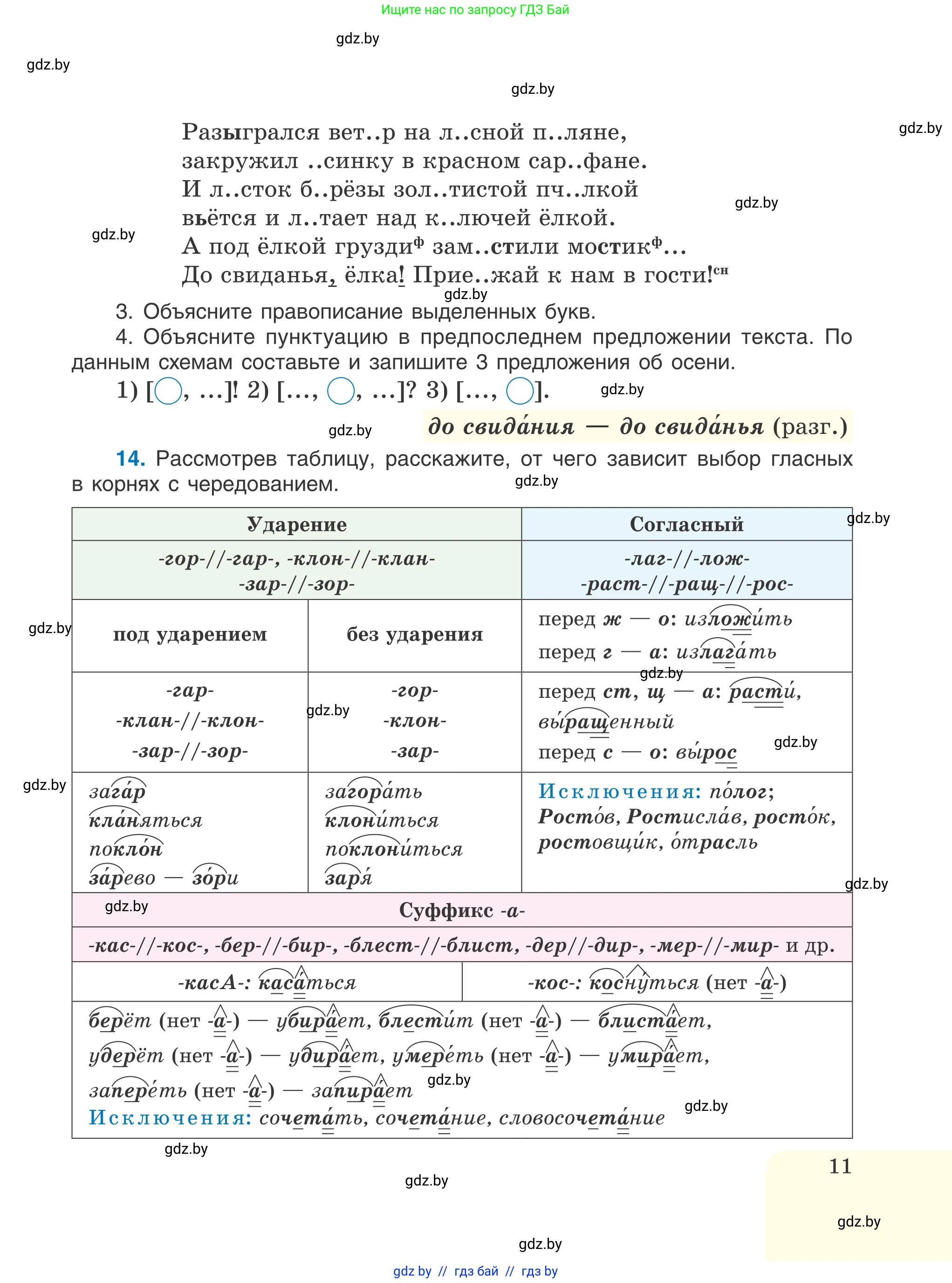 Русский язык, 6 класс Учебник, авторы: Мурина Лариса Александровна, Игнатович Татьяна Владимировна, Жадейко Жанна Фёдоровна, издательство Национальный институт образования, Минск, 2020, страница 11