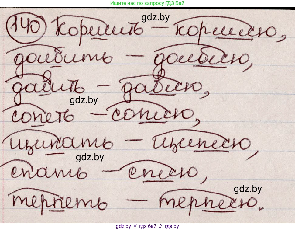 Русский язык, 6 класс Учебник, авторы: Мурина Лариса Александровна, Игнатович Татьяна Владимировна, Жадейко Жанна Фёдоровна, издательство Национальный институт образования, Минск, 2020, страница 68, номер 140, Решение 2