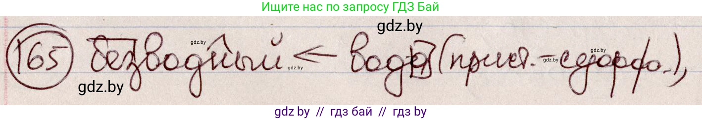 Русский язык, 6 класс Учебник, авторы: Мурина Лариса Александровна, Игнатович Татьяна Владимировна, Жадейко Жанна Фёдоровна, издательство Национальный институт образования, Минск, 2020, страница 78, номер 165, Решение 2